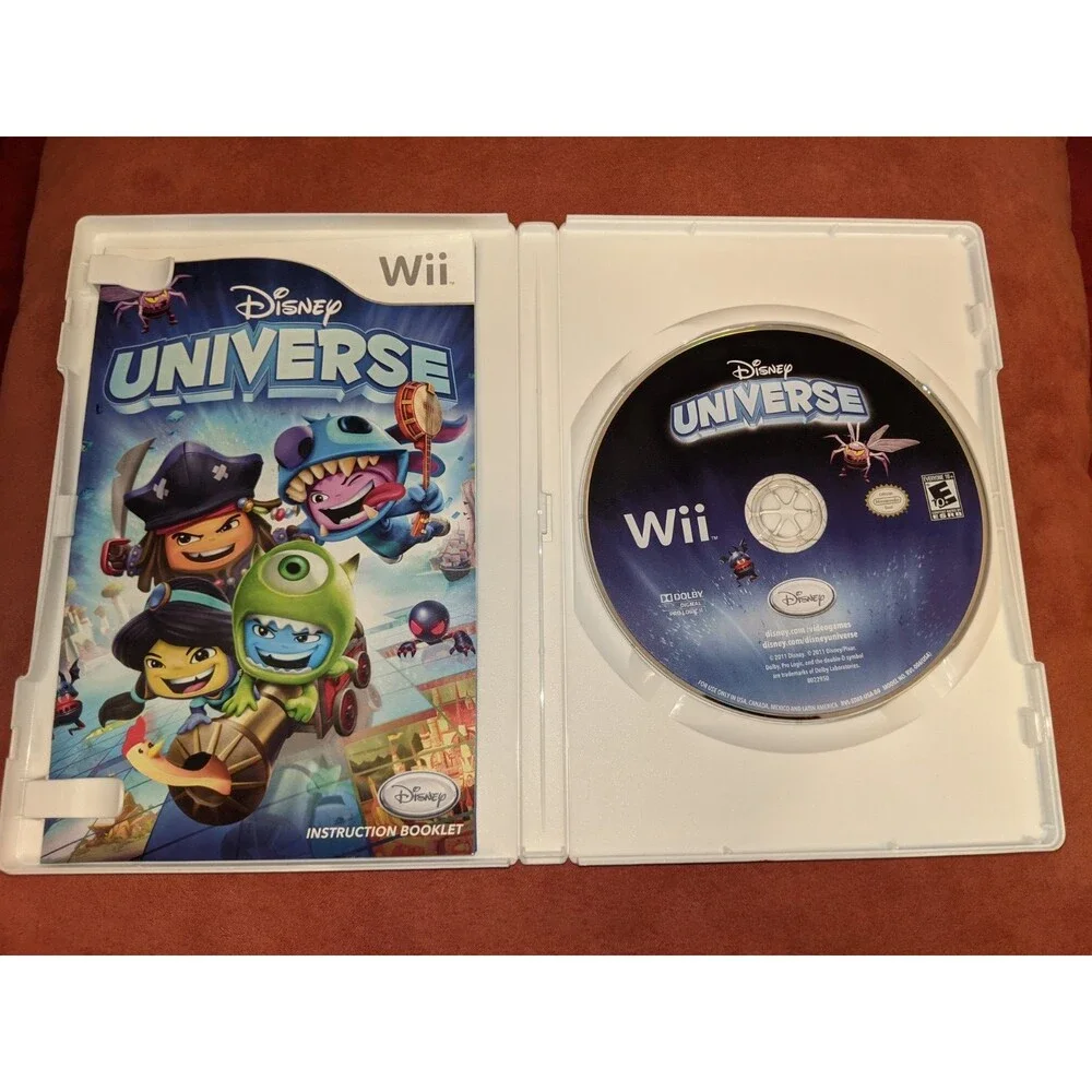 Disney Universe, Nintendo Wii, Complete, Excellent Condition